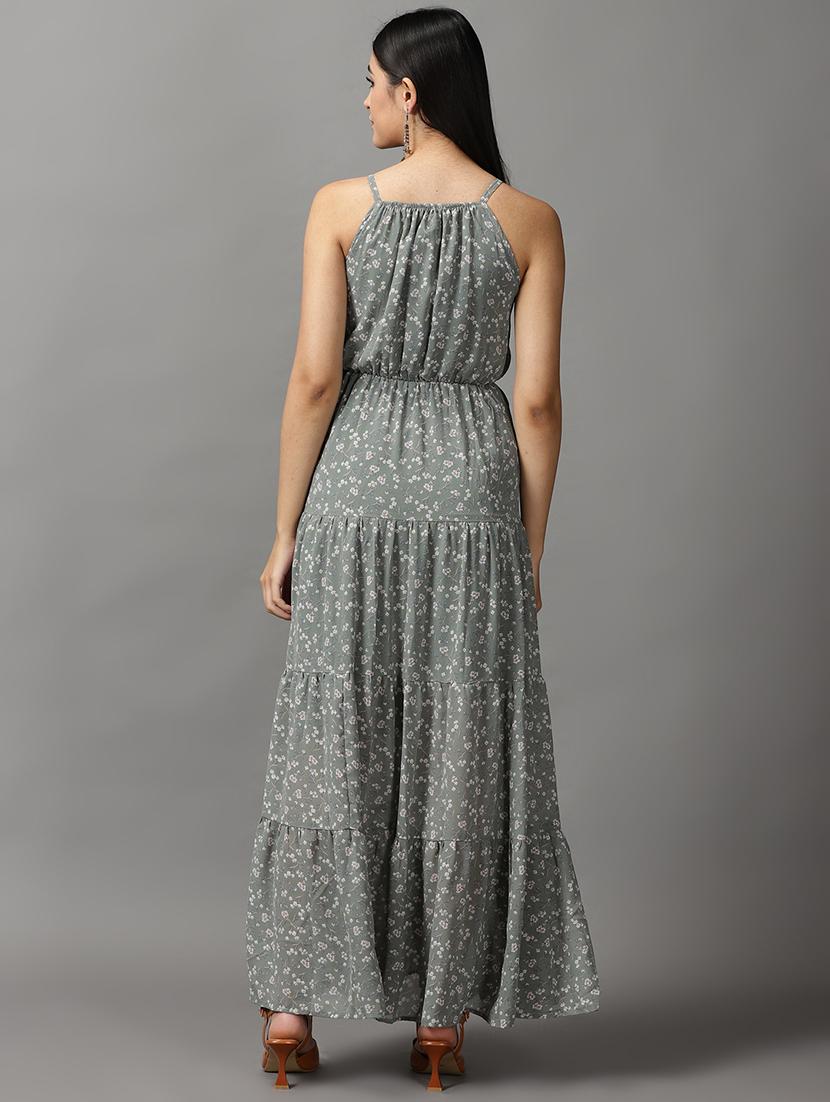 women's tiered dress floral dress - 18659037 - Standard Image - 2