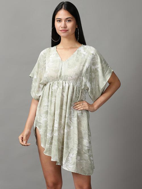 women's asymmetric solid dress - 18659047 - Standard Image - 0