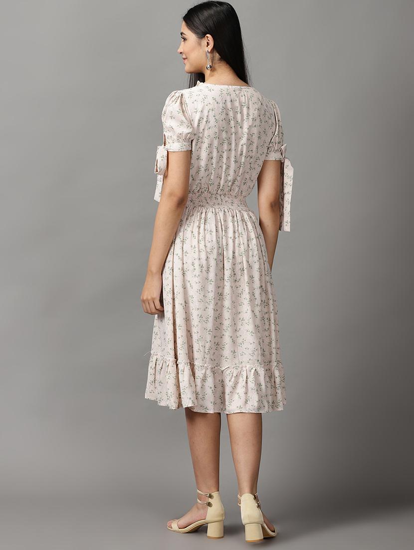 women's tiered dress floral dress - 18659064 - Standard Image - 2