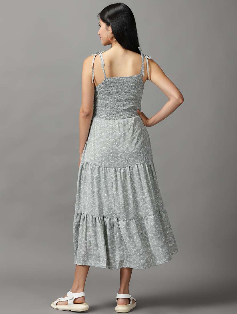 women's tiered dress quirky dress - 18659084 - Standard Image - 2