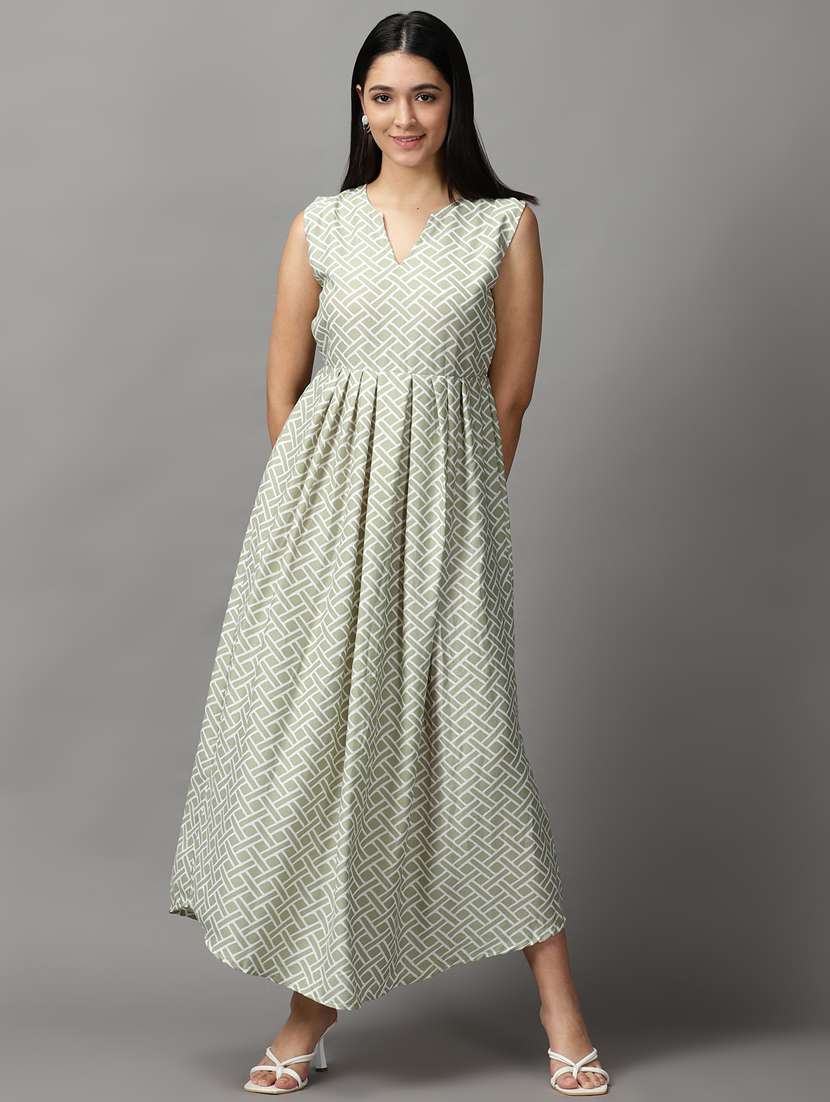 women's fit & flare polka dots dress - 18659101 -  Zoom Image - 0