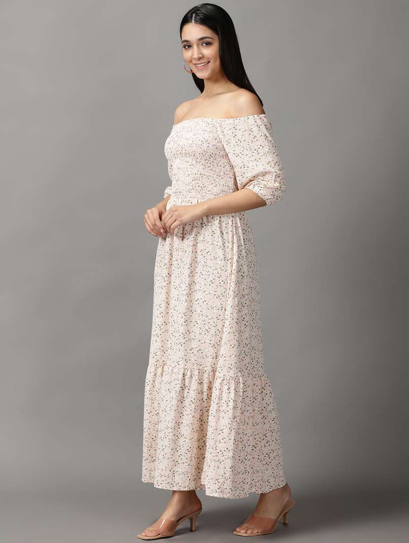 women's tiered dress floral dress - 18659123 -  Standard Image - 2