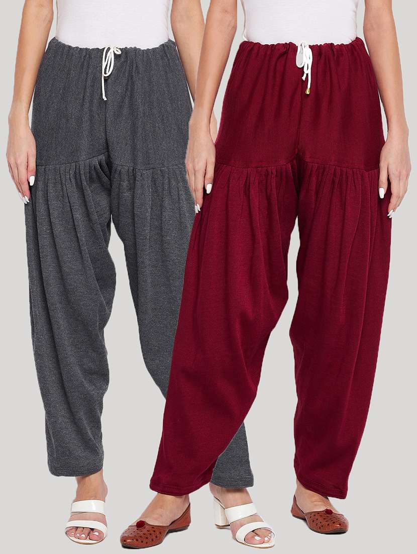 pack of 2 solid salwar