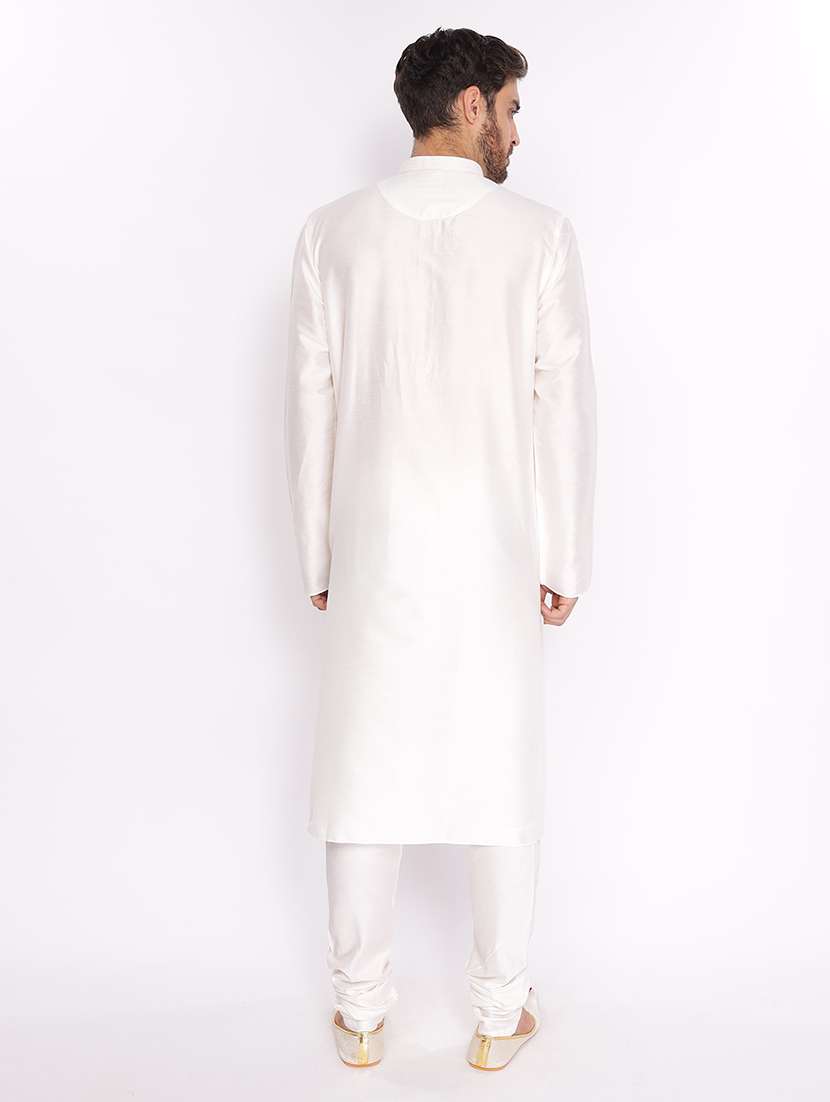 mandarin neck printed long kurta - 18677930 -  Standard Image - 2
