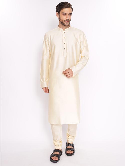 mandarin neck printed long kurta - 18677932 - Standard Image - 0