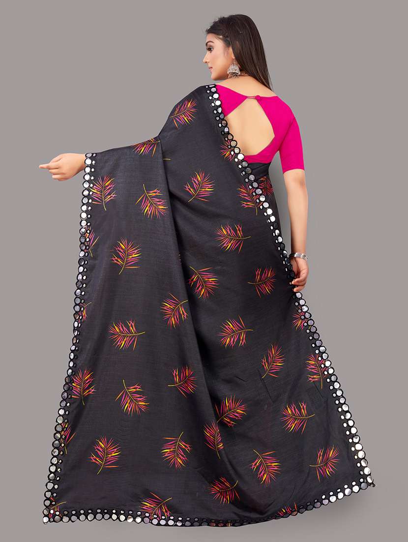 printed self design bhagalpuri saree with blouse - 18679610 -  Standard Image - 2