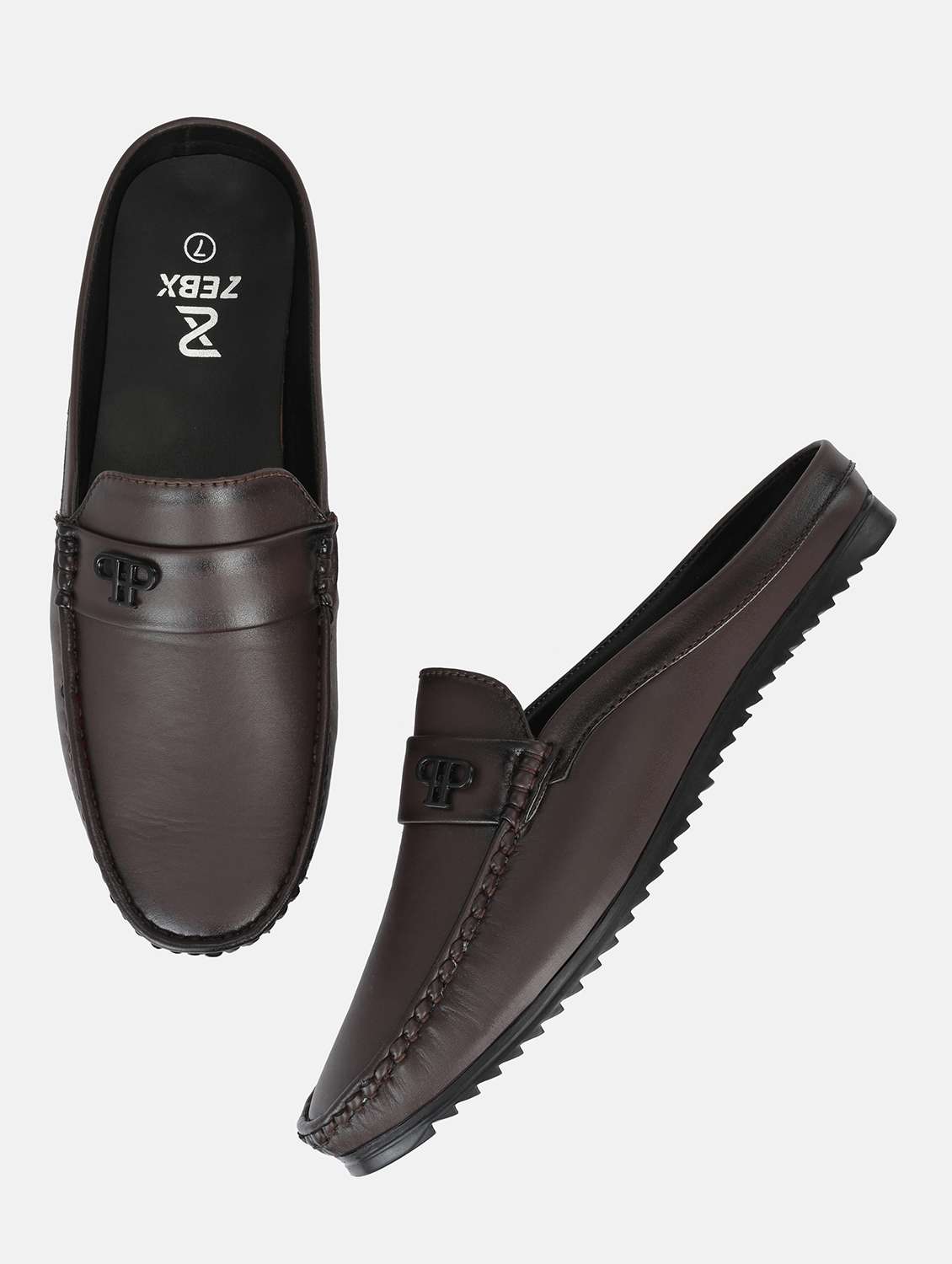 mens brown slip on loafer - 18680487 -  Standard Image - 2