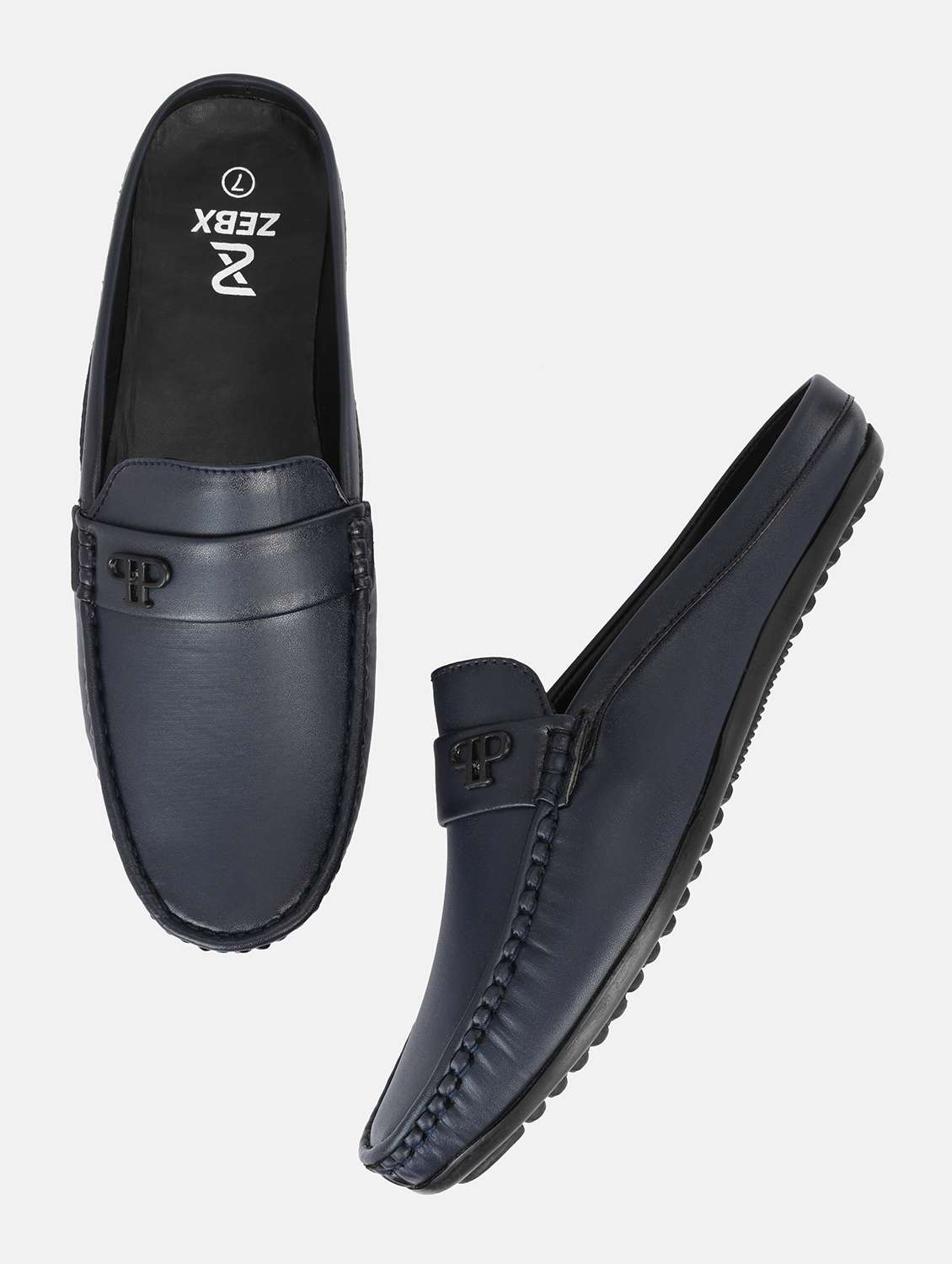 mens blue slip on loafer - 18680488 -  Standard Image - 2