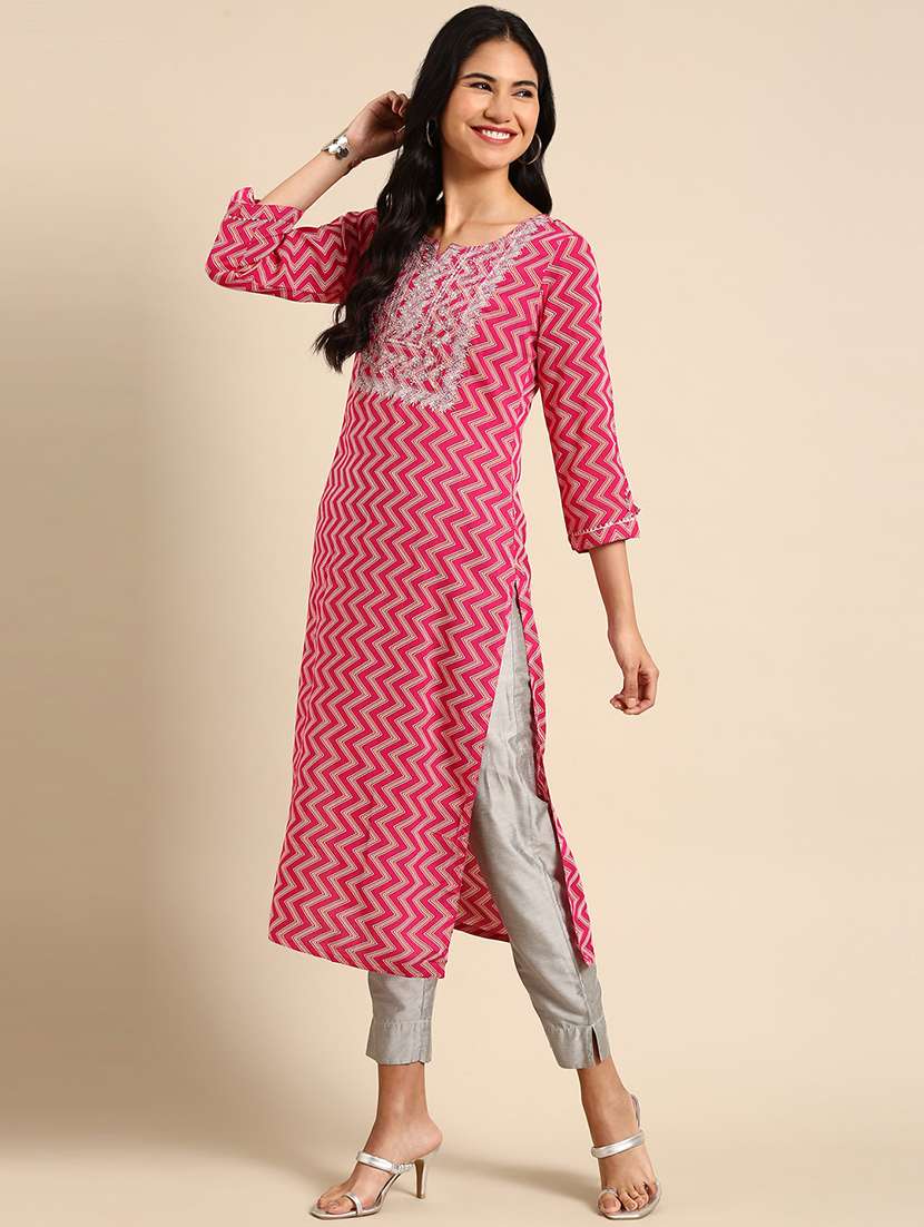 women's straight kurta