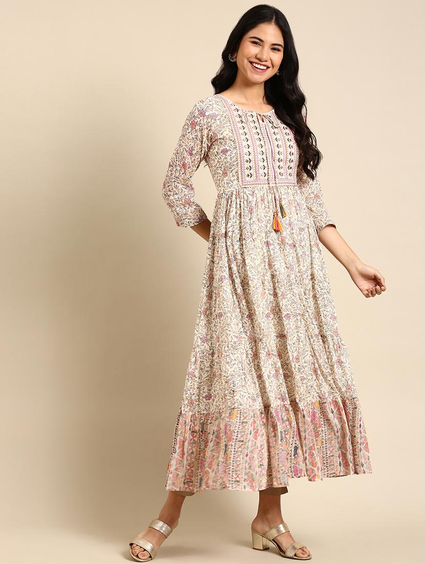 women's flared kurta - 18683073 -  Zoom Image - 0