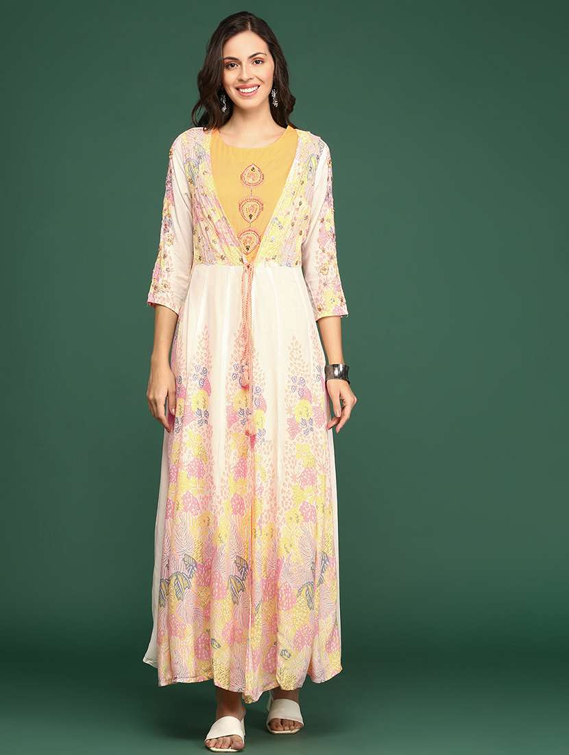 women's flared kurta