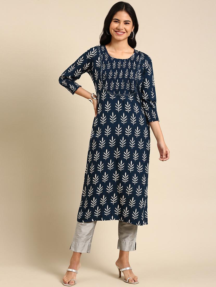 women's straight kurta - 18683124 - Zoom Image - 0