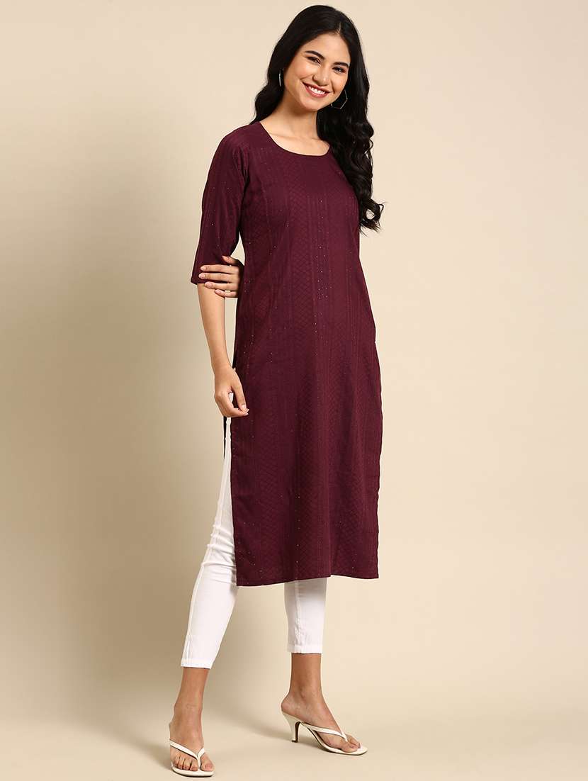 women's straight kurta