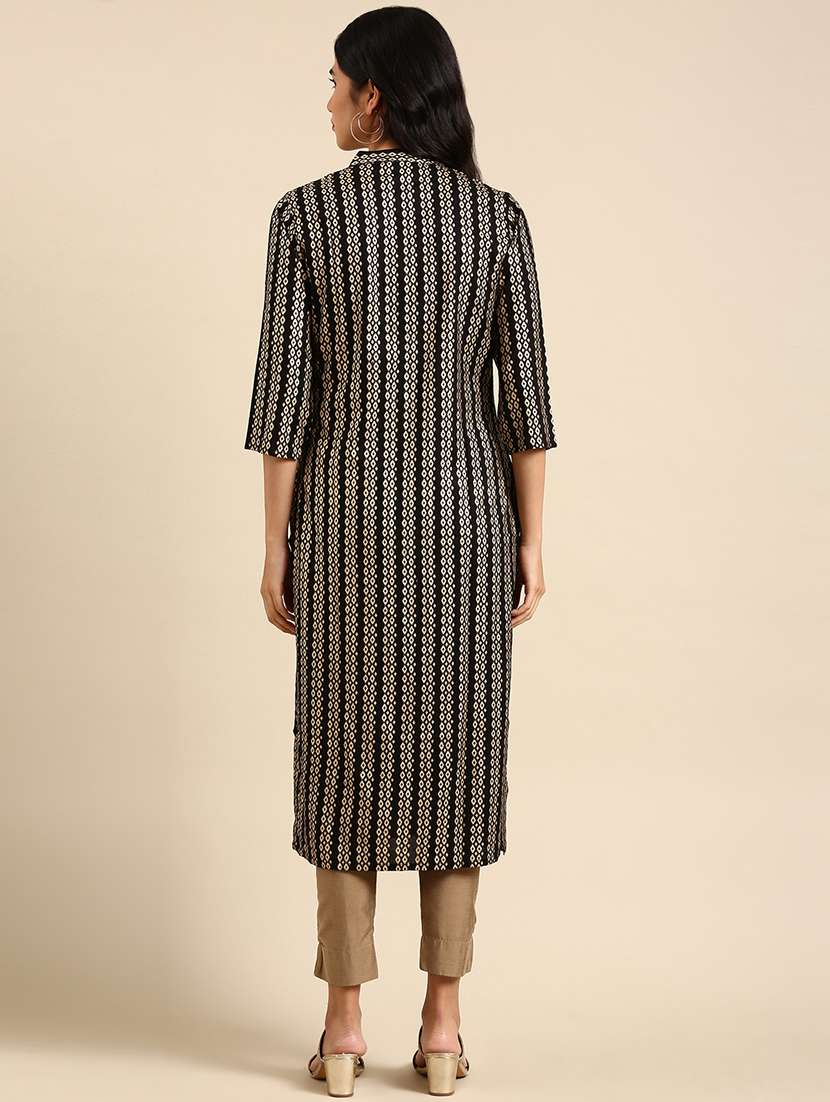 women's front slit kurta - 18683169 -  Standard Image - 2
