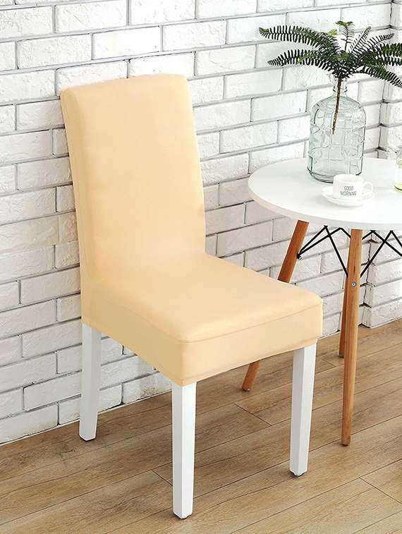 elastic chair cover stretch removable washable short dining chair cover