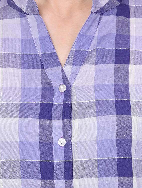 checkered regular shirt - 18685035 - Standard Image - 2