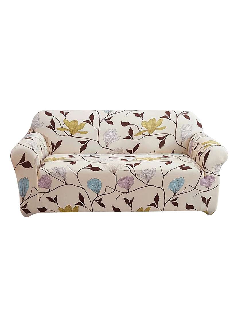 polyester spandex seater sofa cover four seater - 18685414 -  Standard Image - 2