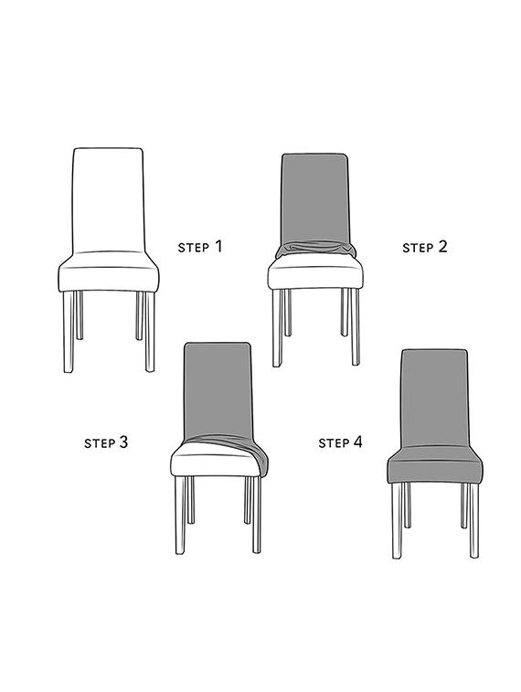 printed chair cover combo - 18685421 - Standard Image - 2