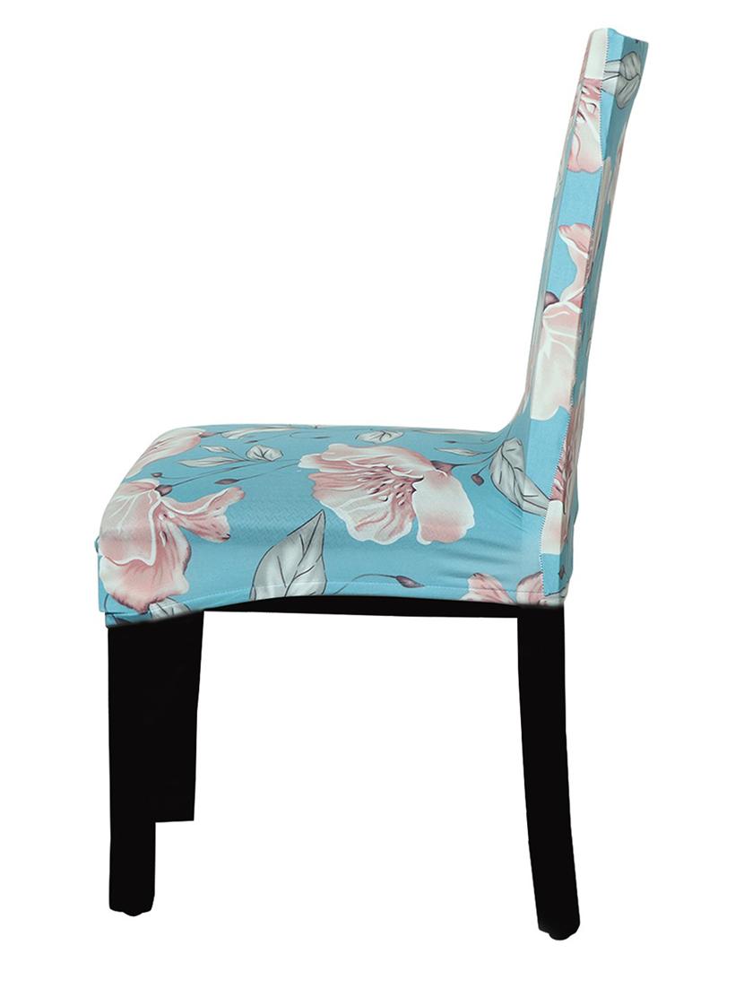 elastic chair cover stretch removable washable short dining chair cover protector seat slipcover pack of 4 - 18685729 - Standard Image - 2