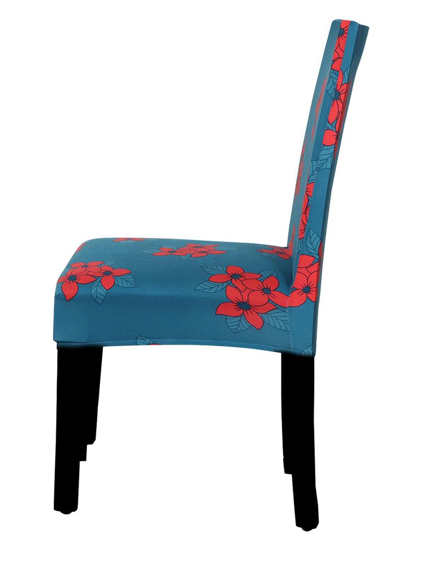 elastic chair cover stretch removable washable short dining chair cover protector seat slipcover pack of 4 - 18685740 - Standard Image - 2