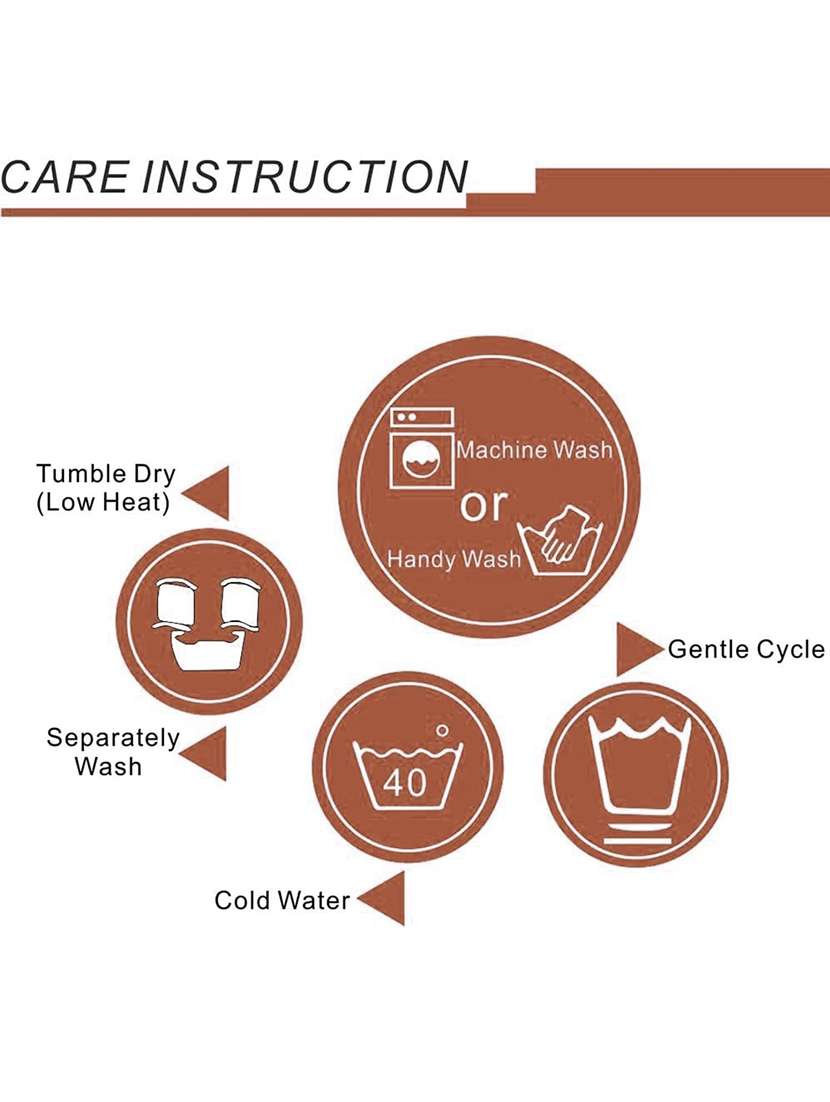 polyester snapdex office chair cover, washable chair slipcover (brown, 6) - 18685776 -  Standard Image - 2