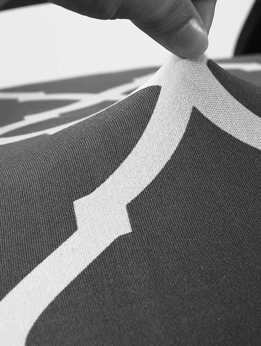 polyester snapdex office chair cover, washable chair slipcover (grey diamond, 6) - 18685779 -  Standard Image - 2