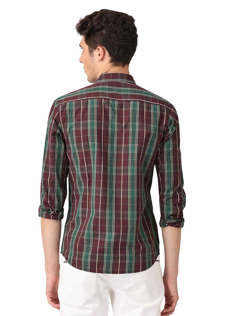 mens checks casual shirt - 18686934 -  Standard Image - 2