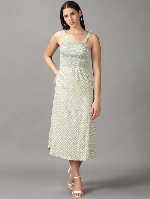 women's geometric dress - 18688457 - Standard Image - 0