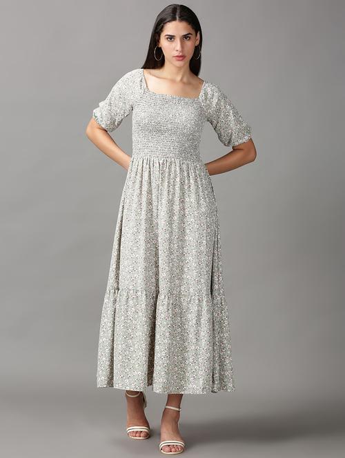 women's tiered dress floral dress - 18688461 -  Standard Image - 0