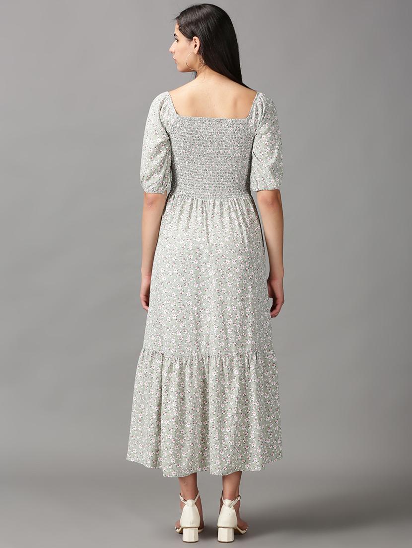 women's tiered dress floral dress - 18688461 - Standard Image - 2