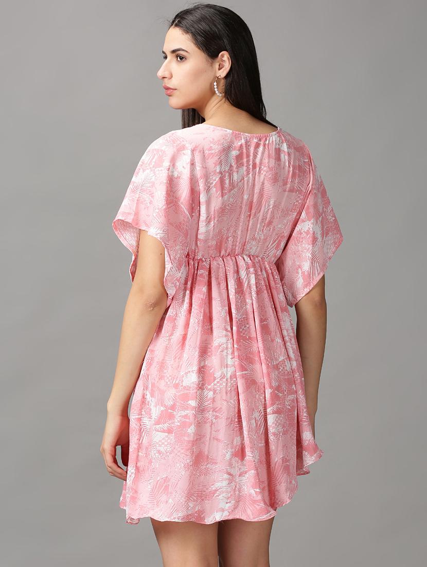 women's asymmetric geometric dress - 18688466 - Standard Image - 2