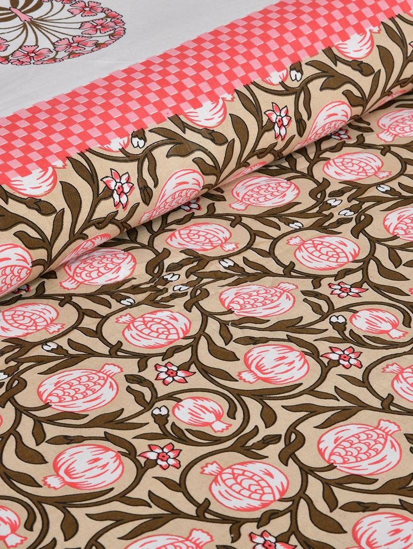 uniqchoice printed double bed sheet with 2 pillow cover - 18688500 - Standard Image - 2