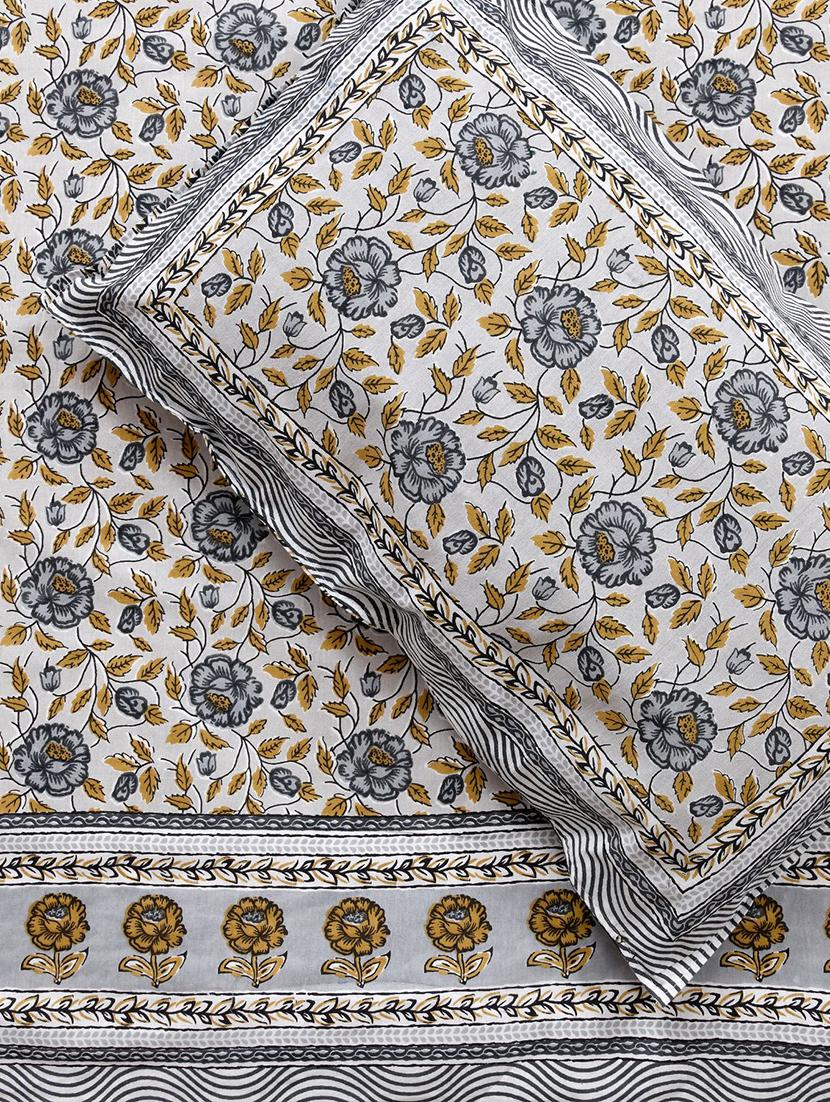 uniqchoice printed double bed sheet with 2 pillow cover - 18688537 - Standard Image - 2