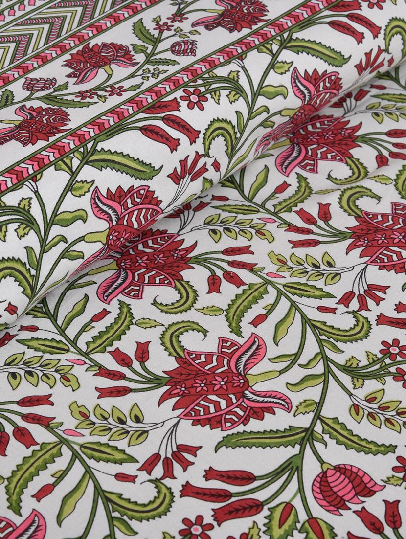uniqchoice printed double bed sheet with 2 pillow cover - 18688542 - Standard Image - 2