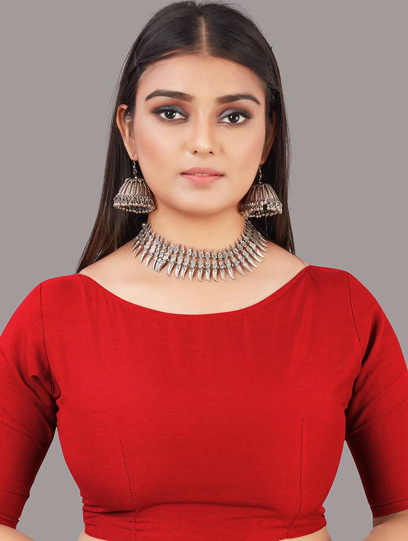 printed self design silk saree with blouse - 18688669 - Standard Image - 2