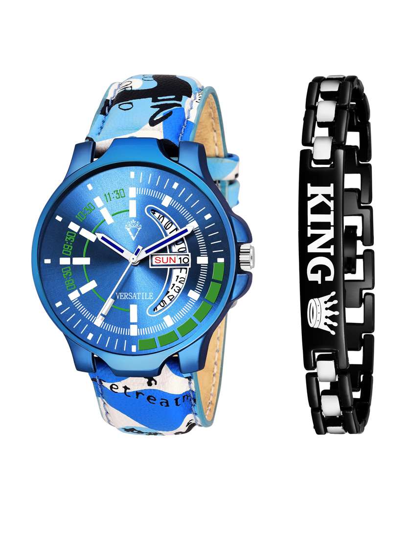 men's analog watch combo