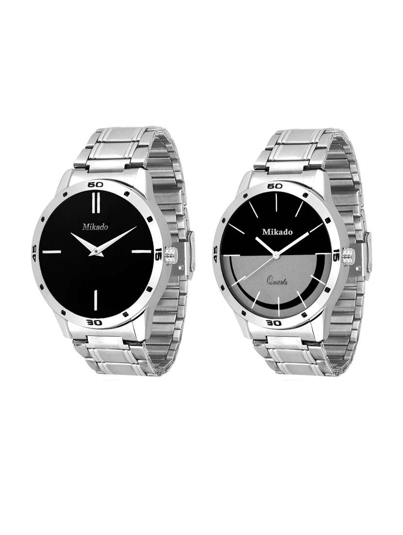 men's analog watch combo