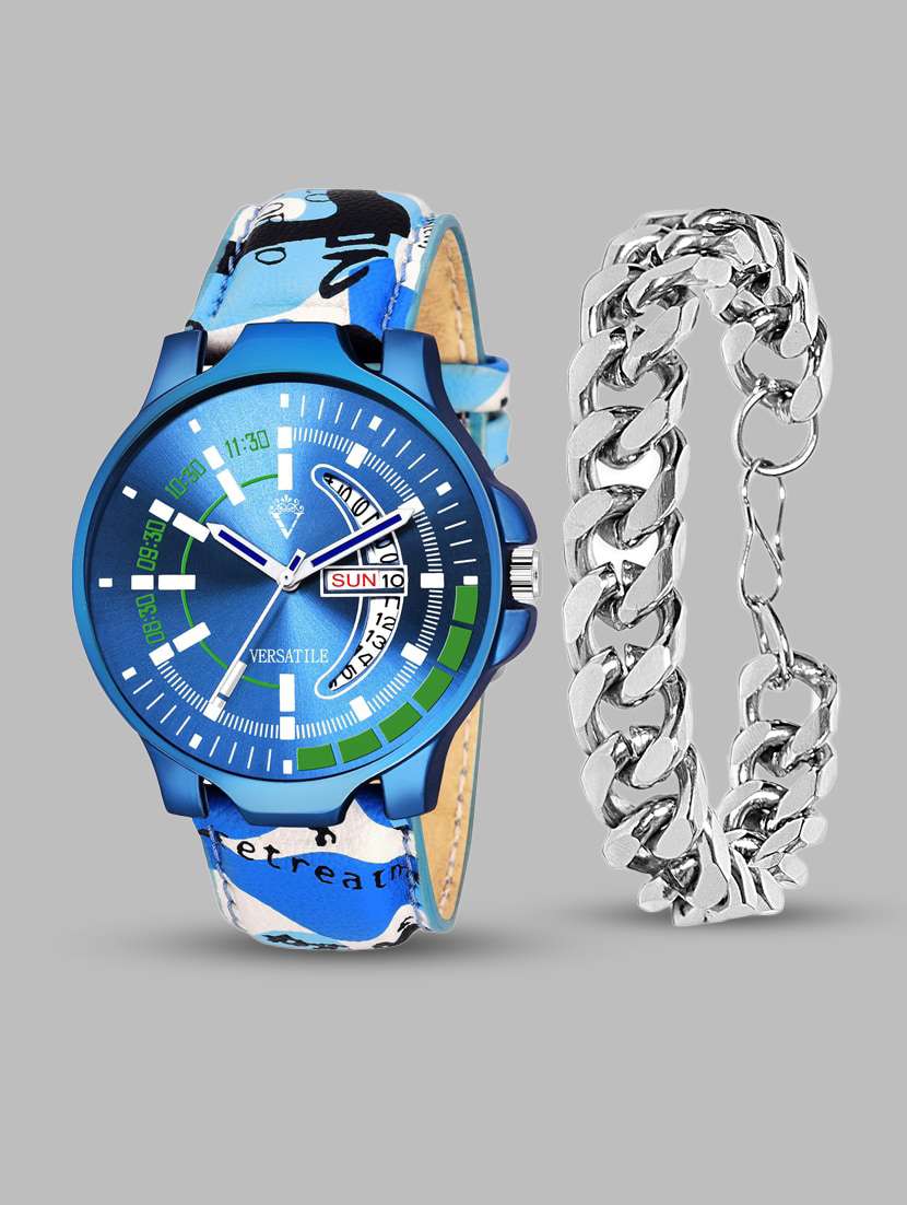 men's analog watch combo