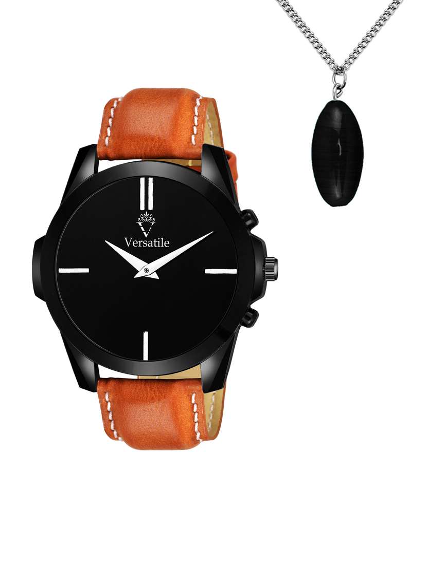 men's analog watch combo