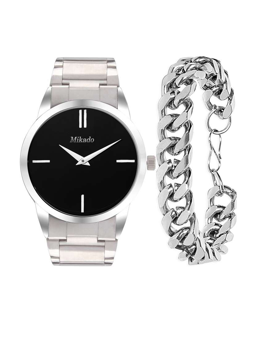 men's analog watch combo