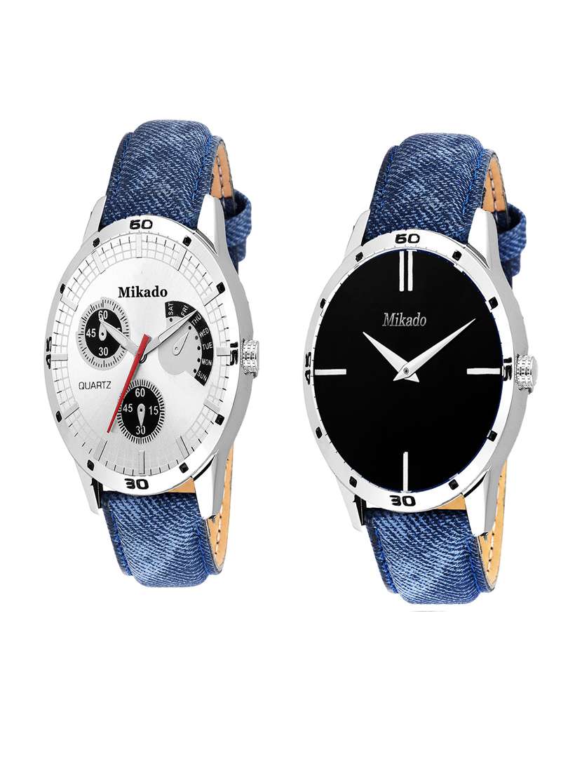 men's analog watch combo