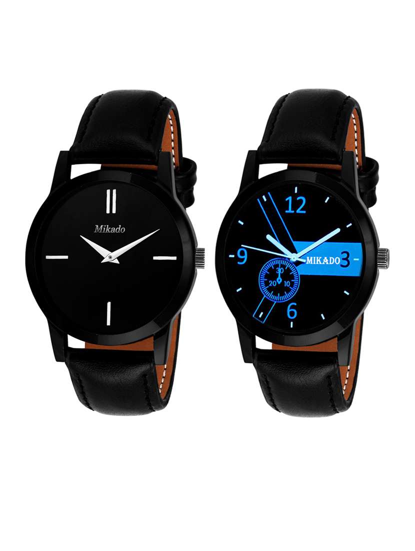 men's analog watch combo
