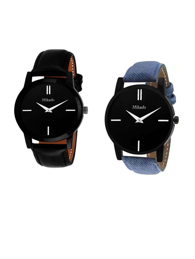 men's analog watch combo