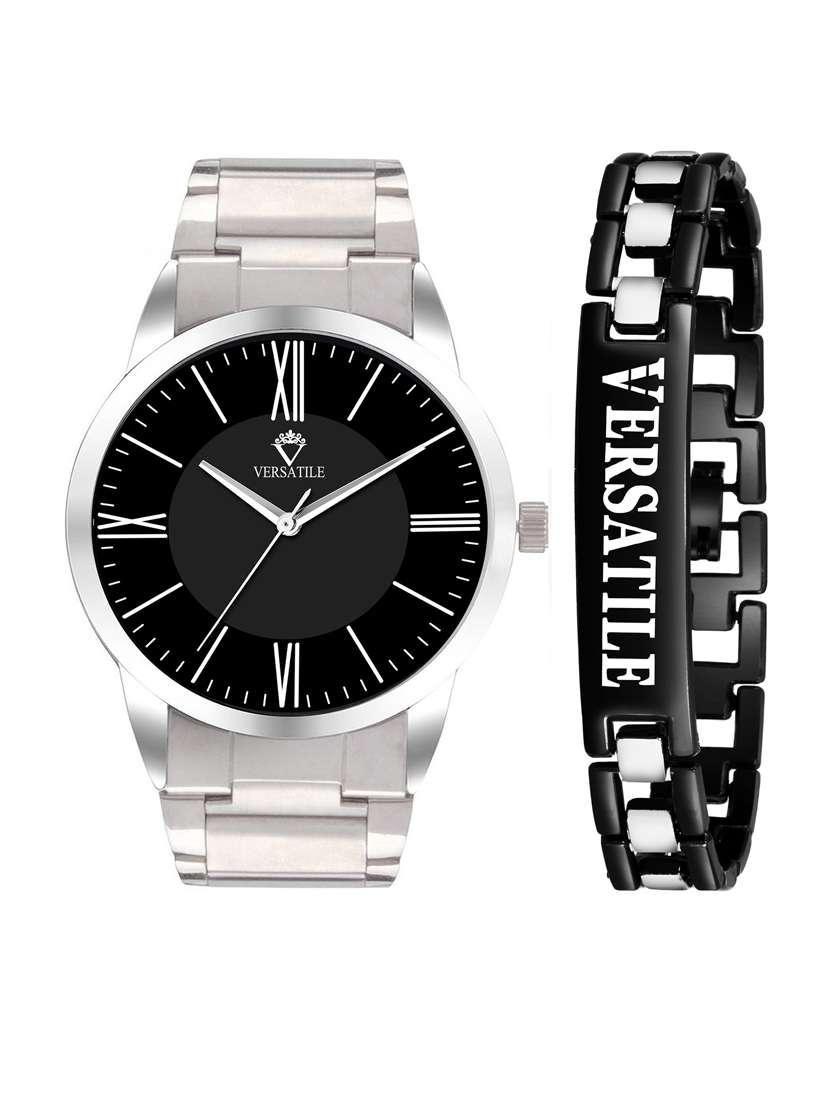 men's analog watch combo