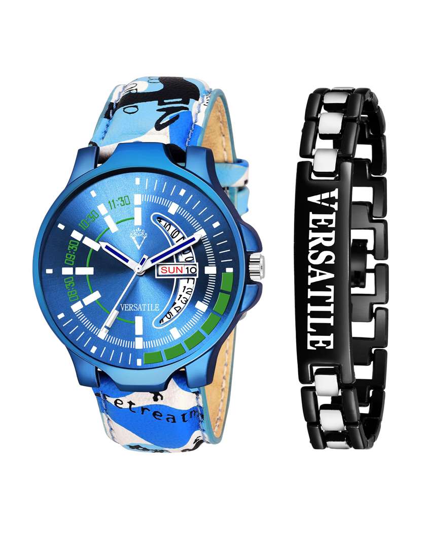 men's analog watch combo