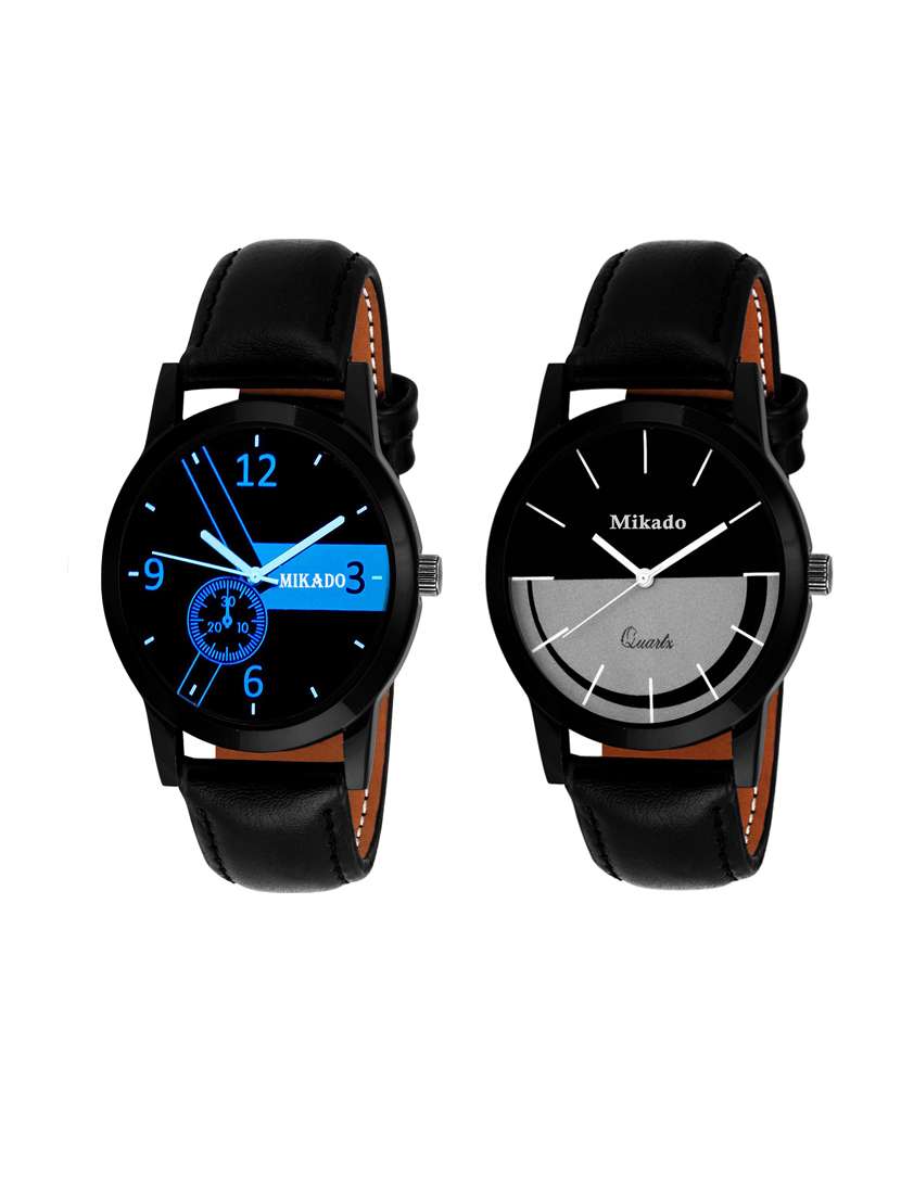 men's analog watch combo