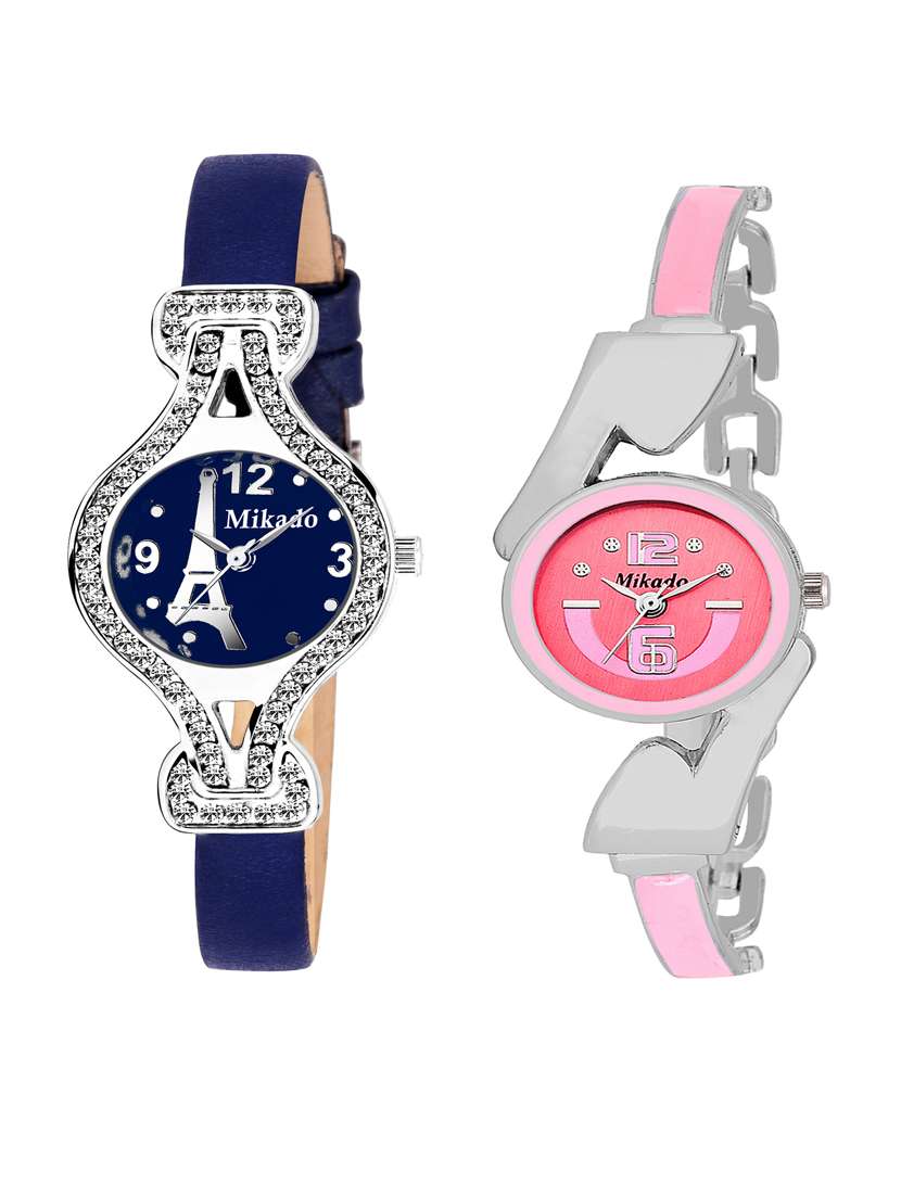 pack of 2 women watch combo