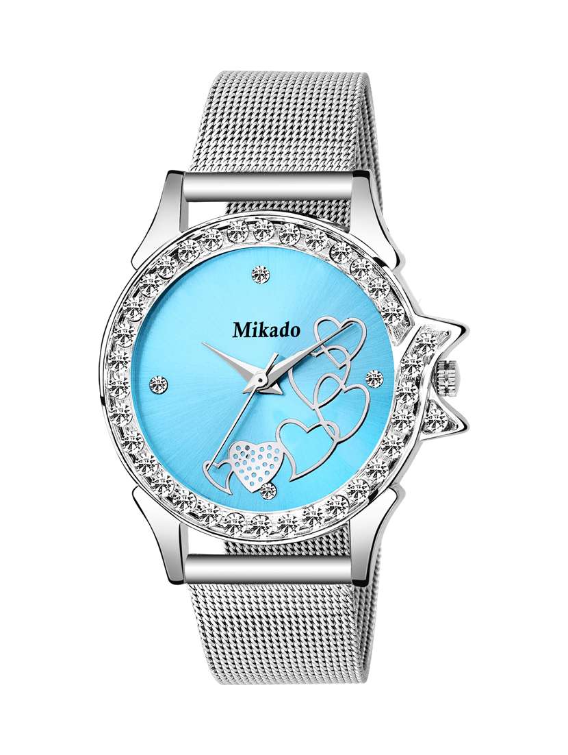 blue style era watch set for girls and women