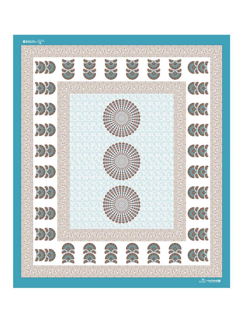 uniqchoice printed double bed sheet with 2 pillow cover - 18691690 - Standard Image - 2