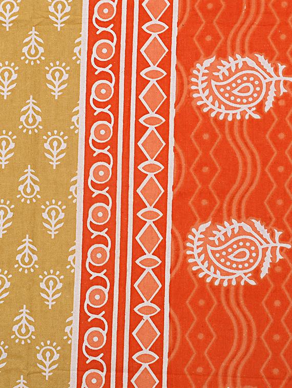 uniqchoice printed double bed sheet with 2 pillow cover - 18691711 - Standard Image - 2